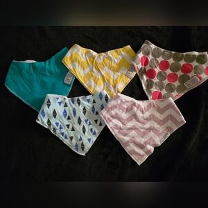 Colorful Geometric Kids Bandana Set